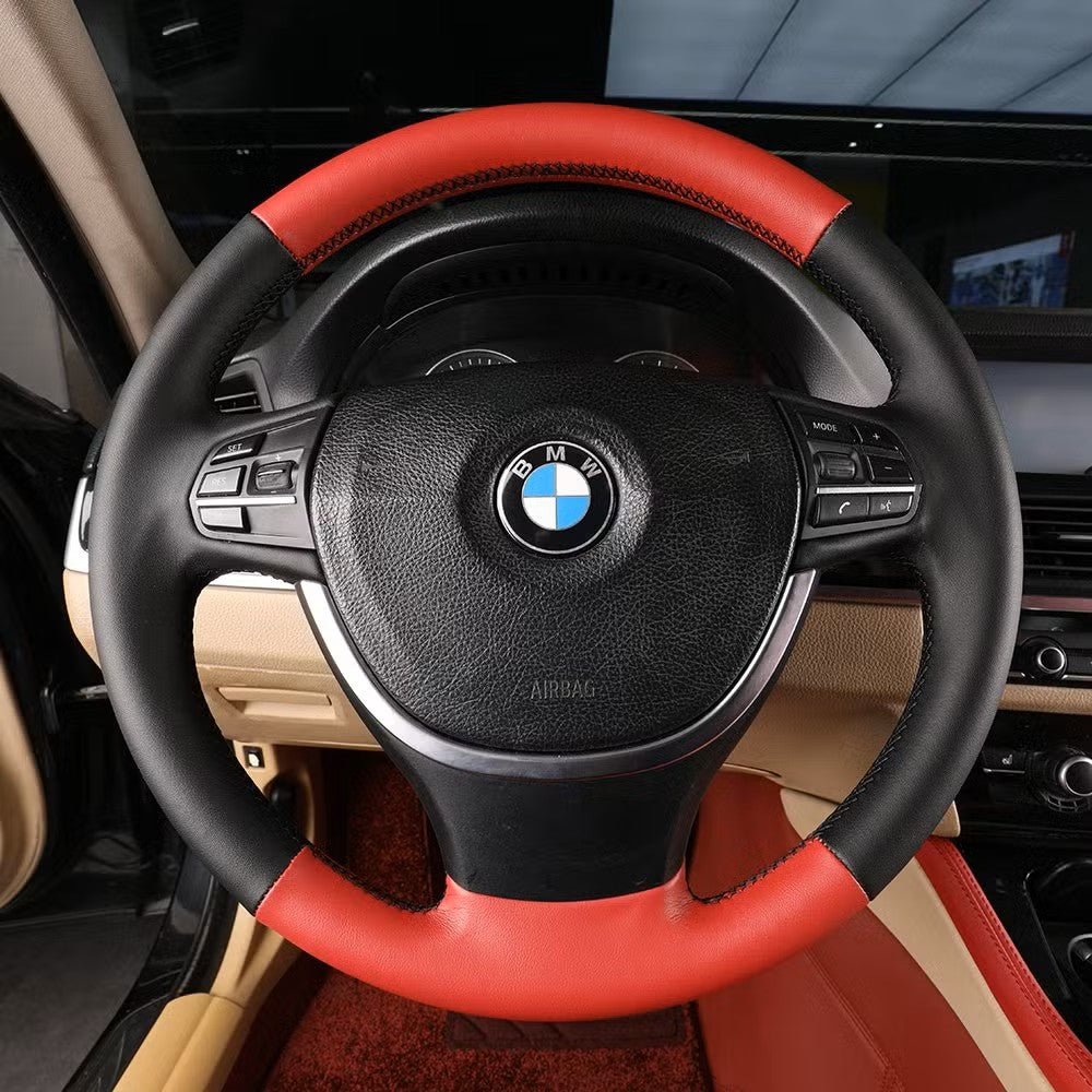 DIY Hand - Stitch Leather Steering Wheel Cover - Auto Seat Zone