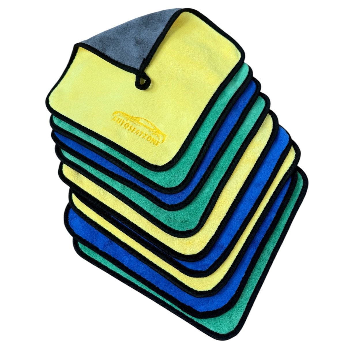 Premium 800GSM Microfiber Towels (3pc/6pc/9pc Per Set) - Auto Seat Zone